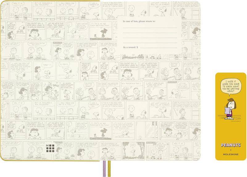 Taccuino Large Peanuts Patty Moleskine con Pagine a Righe