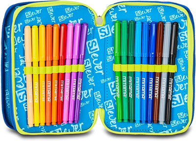 Astuccio 3 Zip Sj Gang Sj Ever Style Jam Gang Skate Boy