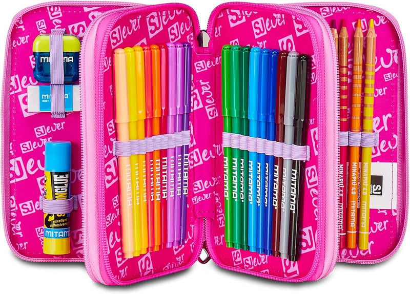 Astuccio 3 Zip Sj Gang Sj Ever Style Jam Gang Fixstar Girl