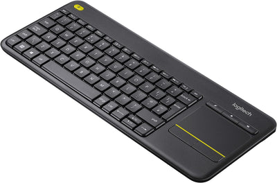 Tastiera Wireless Logitech K400 Plus con Touchpad Integrato Francese