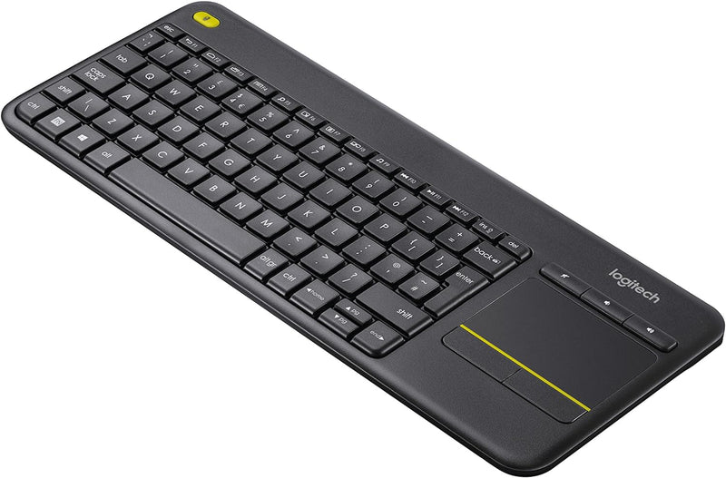 Tastiera Wireless Logitech K400 Plus con Touchpad Integrato Francese