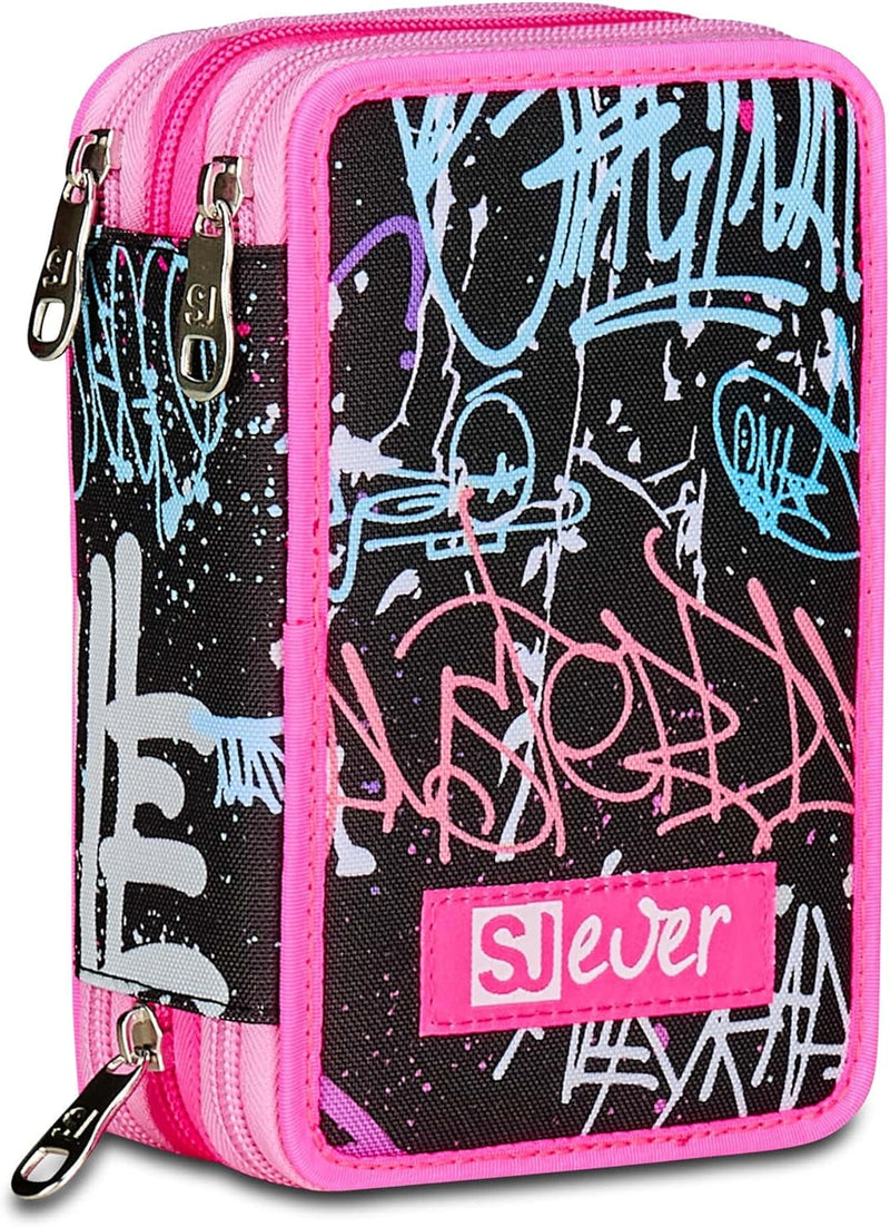 Astuccio 3 Zip Sj Gang Sj Ever Style Jam Gang Fixstar Girl
