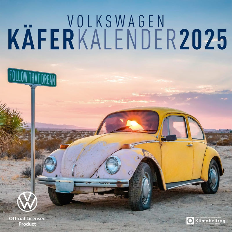 Calendario 2025 Volkswagen 30 x 30 cm