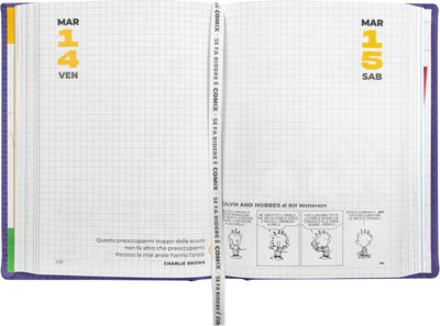 Agenda 16 Mesi 2024 Standard Special Comix Viola