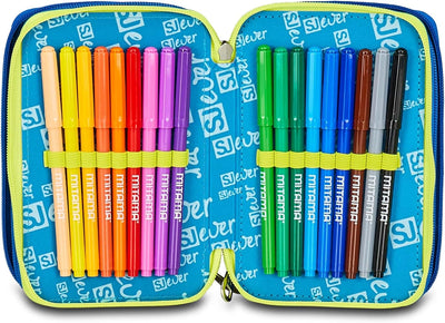 Astuccio 3 Zip Sj Gang Sj Ever Style Jam Gang Writer Boy