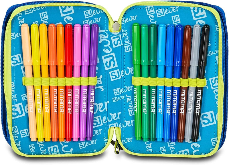 Astuccio 3 Zip Sj Gang Sj Ever Style Jam Gang Writer Boy