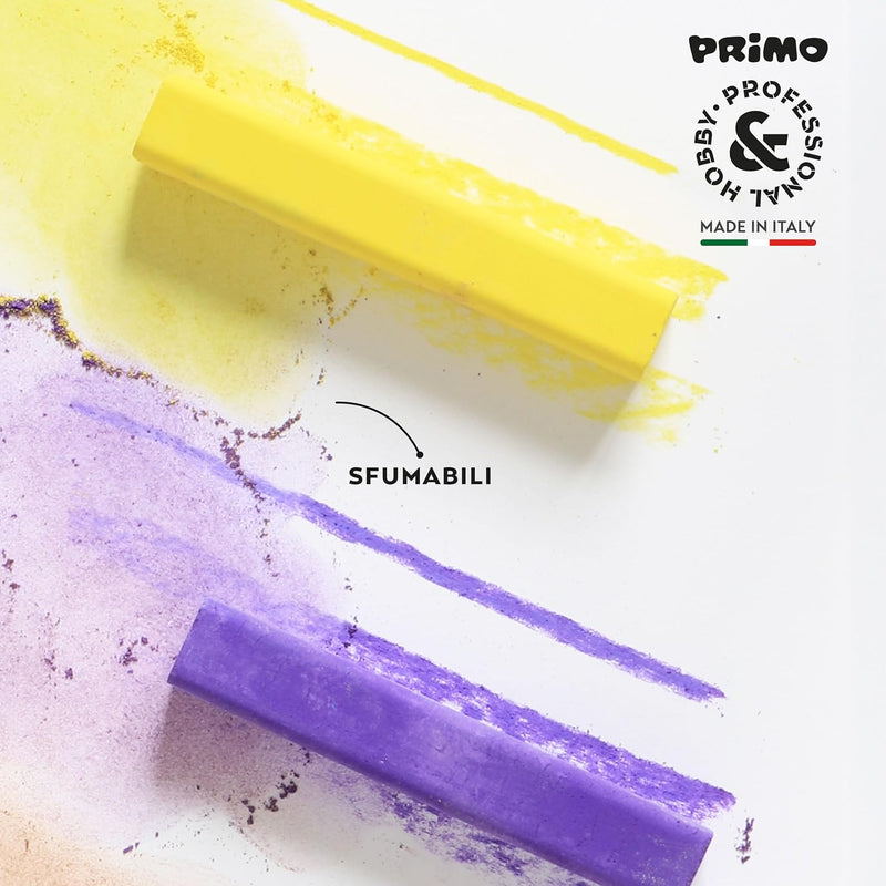 Gessi Policromi Quadrati Morocolor - 24 pezzi