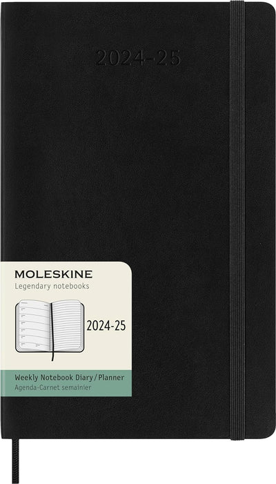 Agenda 18 Mesi Settimanale Large con Copertina Morbida Moleskine 2025