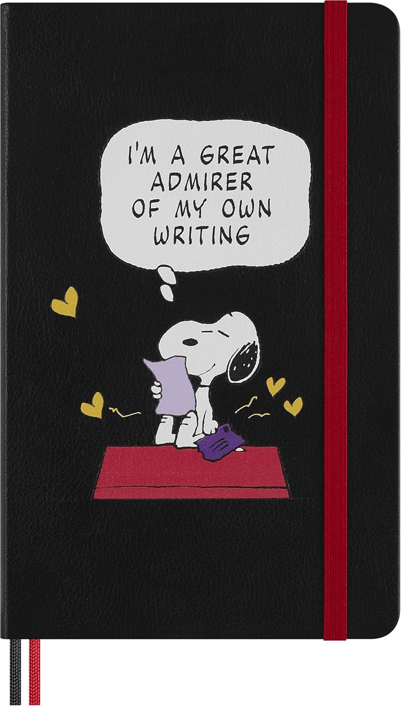 Taccuino Large Peanuts Admirer Moleskine con Pagine a Righe