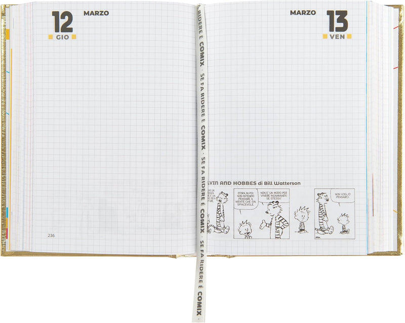 Diario 16 Mesi 25/26 Special Comix Standard Oro