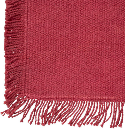 Tovaglietta in Tessuto Maha Rossa 45 x 30 cm