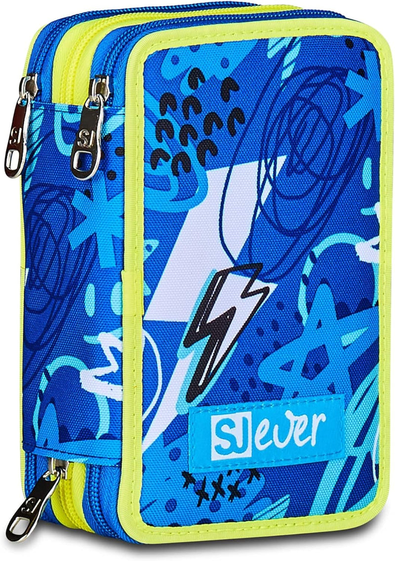 Astuccio 3 Zip Sj Gang Sj Ever Style Jam Gang Skate Boy
