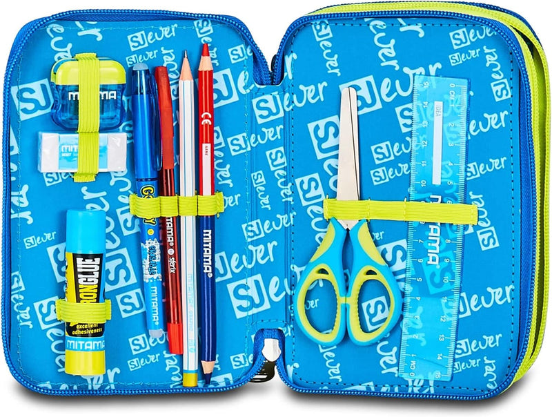 Astuccio 3 Zip Sj Gang Sj Ever Style Jam Gang Skate Boy