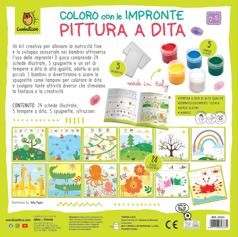 Crea Dudù - Coloro con la Pittura a Dita