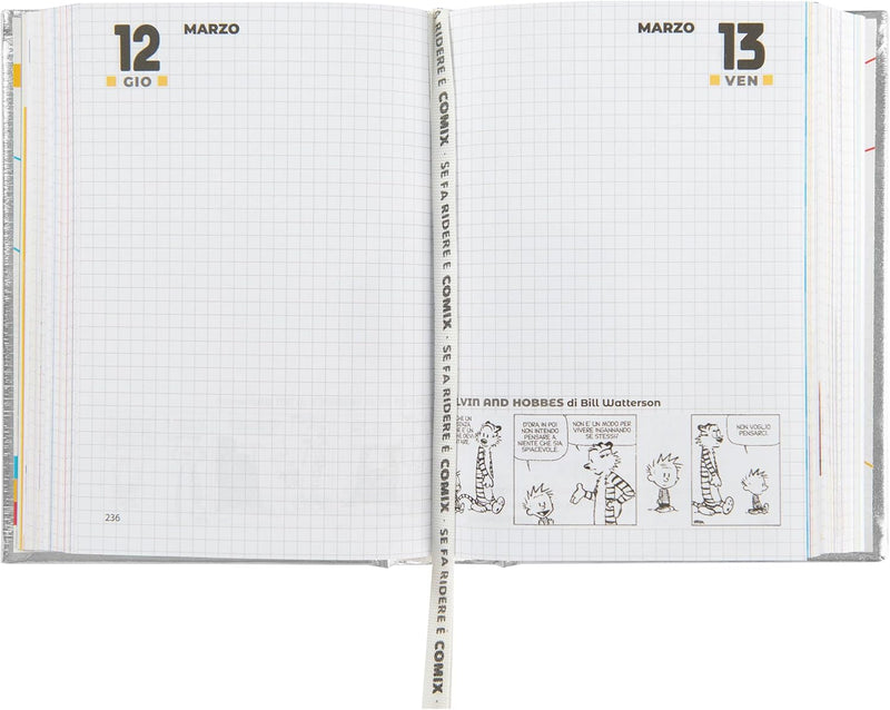 Diario 16 Mesi 25/26 Special Comix Mini Argento