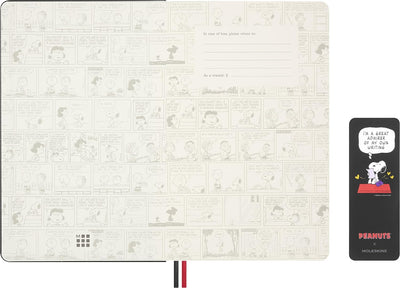 Taccuino Large Peanuts Admirer Moleskine con Pagine a Righe
