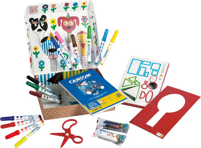 Set Gioco Creativo Giotto Be-Bè My Little Friends con Pennarelli, Pasta Modellabile e Accessori - 14 pezzi