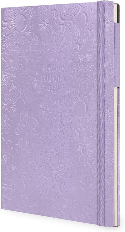 Agenda 12 Mesi Legami Settimanale Maxi 2026 Mystic Lilac con Chiusura ad Elastico