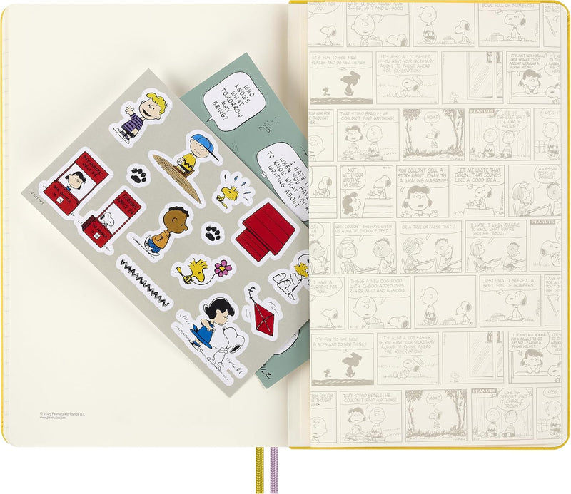 Taccuino Large Peanuts Patty Moleskine con Pagine a Righe