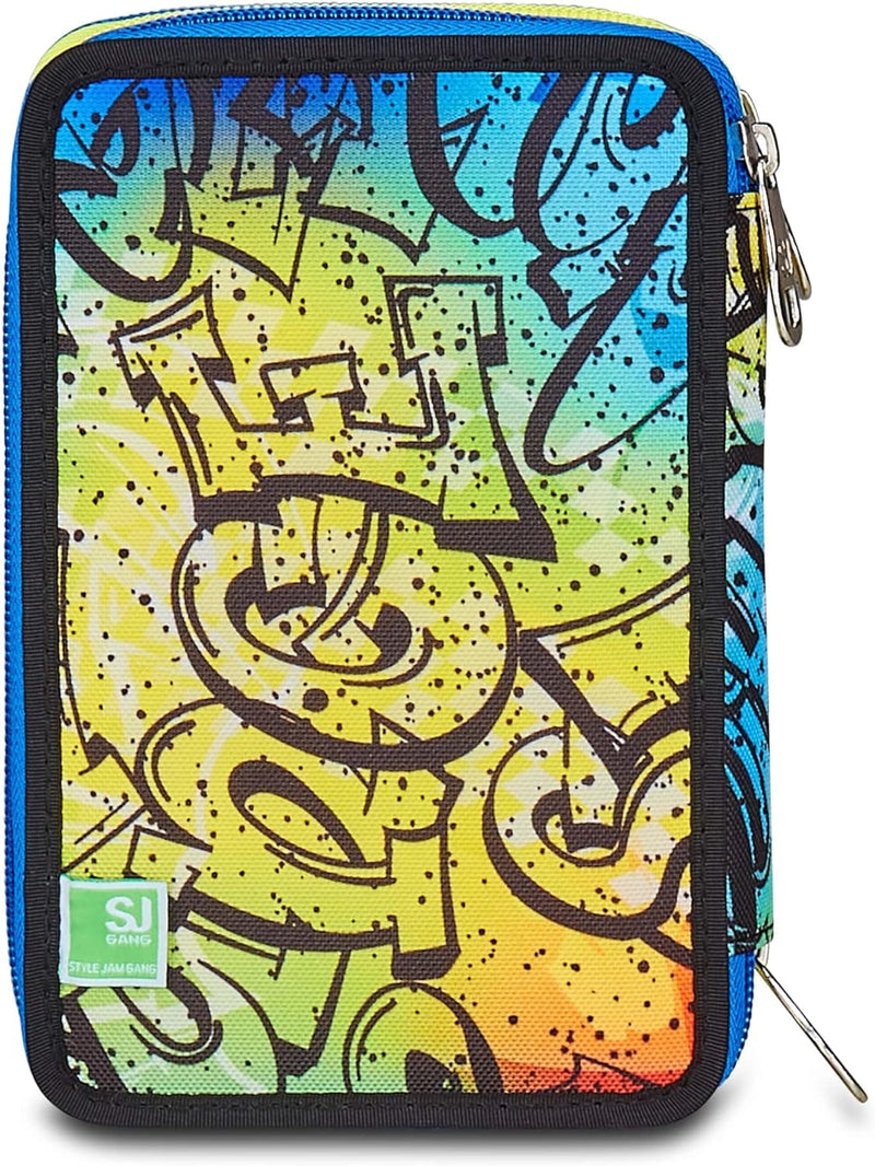 Astuccio 3 Zip Sj Gang Sj Ever Style Jam Gang Writer Boy