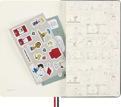 Taccuino Large Peanuts Admirer Moleskine con Pagine a Righe