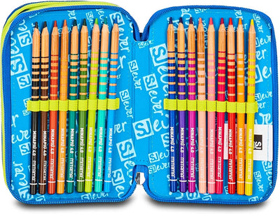 Astuccio 3 Zip Sj Gang Sj Ever Style Jam Gang Skate Boy