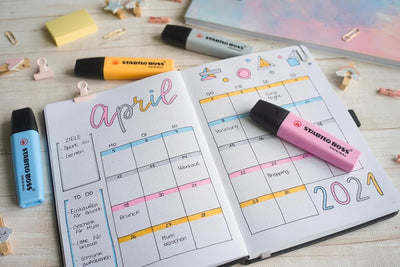 Evidenziatori Stabilo Boss Original Pastel Deskset - 15 pezzi