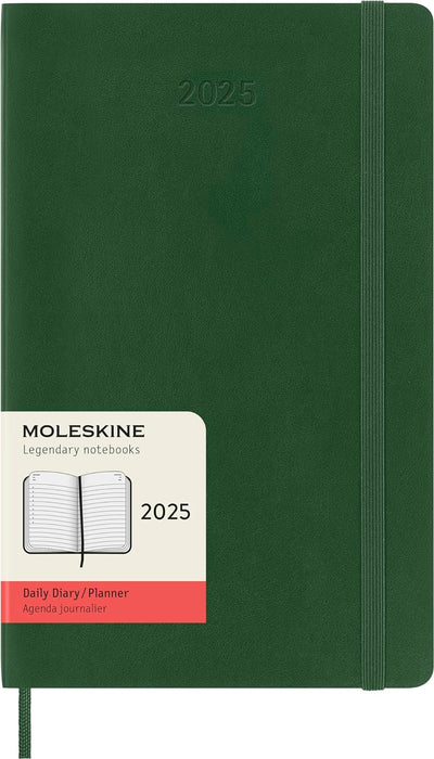 Agenda 12 Mesi Giornaliera Large con Copertina Morbida Moleskine 2025