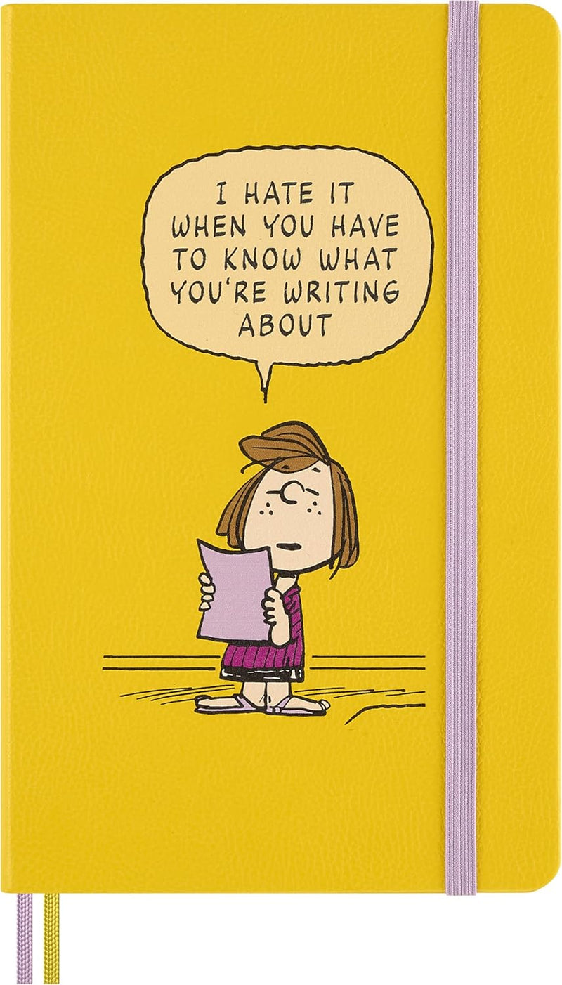 Taccuino Large Peanuts Patty Moleskine con Pagine a Righe