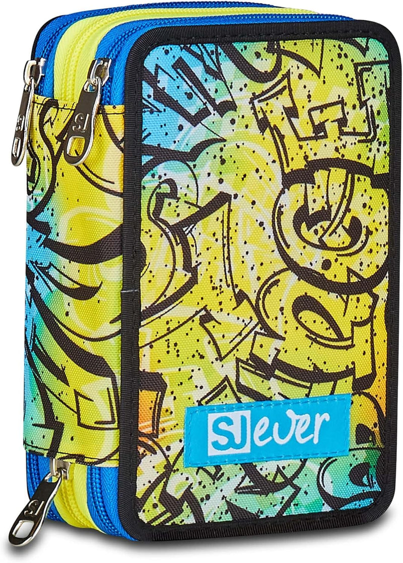 Astuccio 3 Zip Sj Gang Sj Ever Style Jam Gang Writer Boy