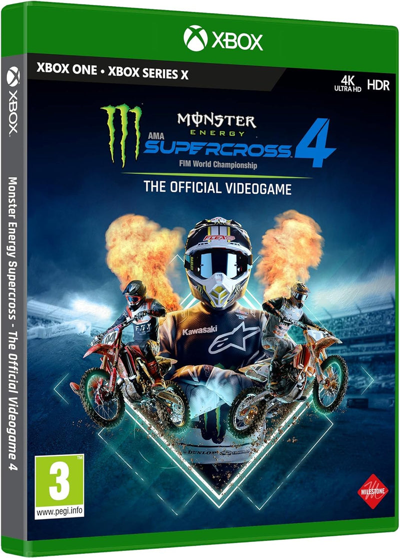 Monster Energy Supercross 4 per XBOX One e XBOX Series X