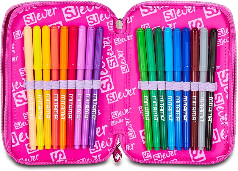 Astuccio 3 Zip Sj Gang Sj Ever Style Jam Gang Fixstar Girl