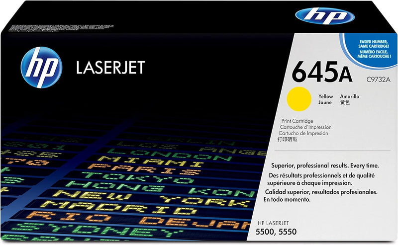 Toner Originale HP 645A Giallo