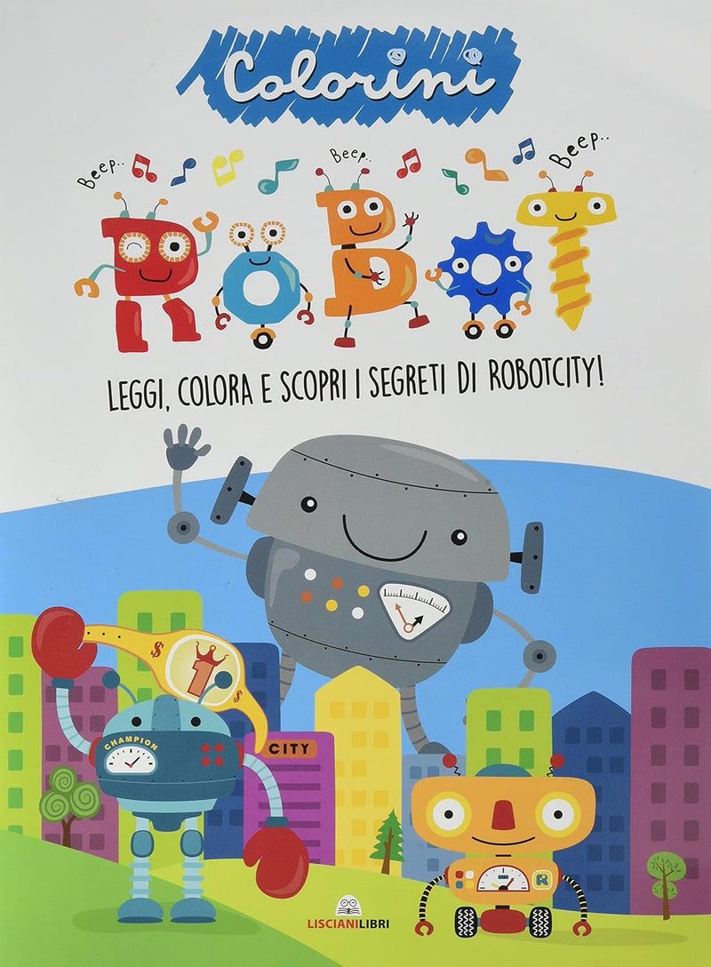 Album da Colorare "Robot"