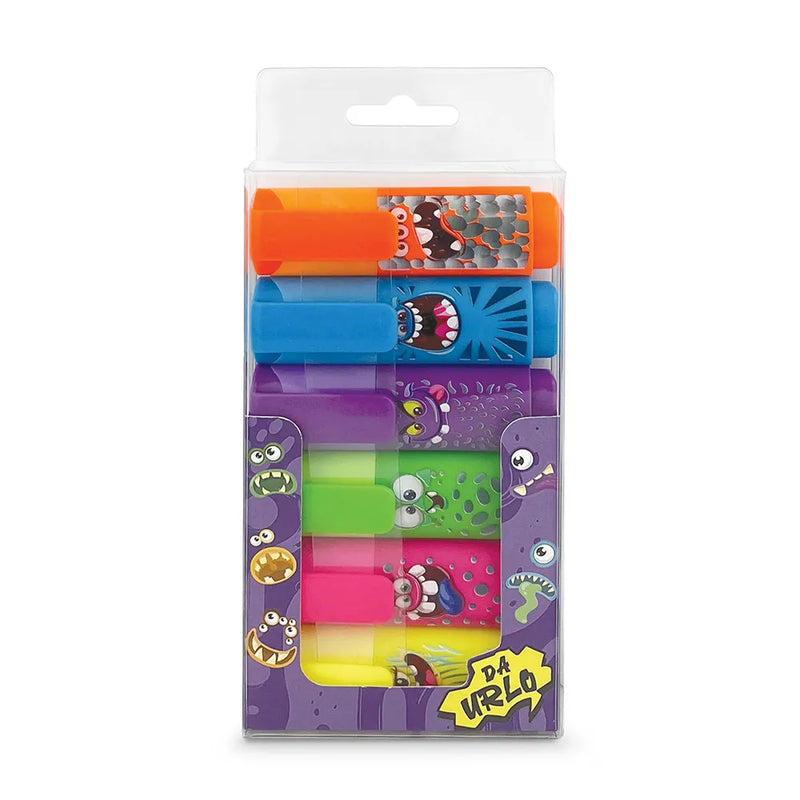 Evidenziatori Lebez Boy Monster - 6 pezzi
