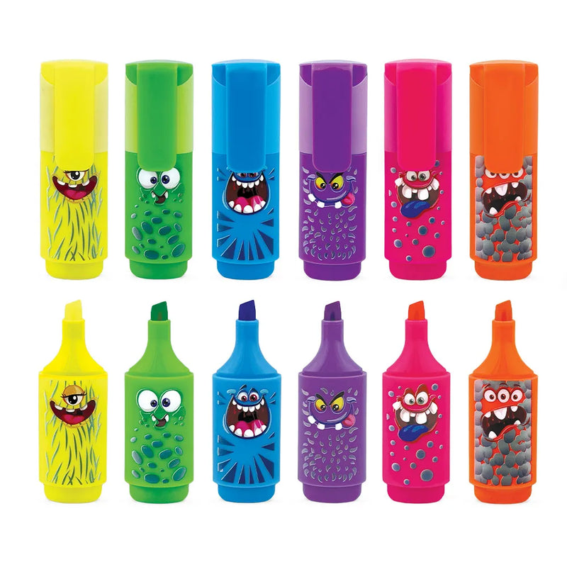 Evidenziatori Lebez Boy Monster - 6 pezzi