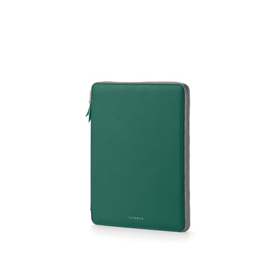 Portablocco Intempo Dox in Ecopoelle Verde con Zip