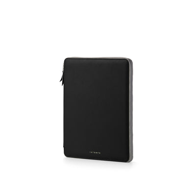 Portablocco Intempo Dox in Ecopoelle Nero con Zip