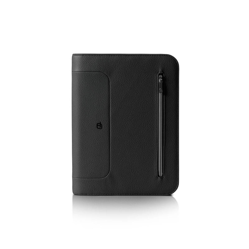 Portablocco Intempo Gate Trended A4 in Ecopelle Nero con Zip