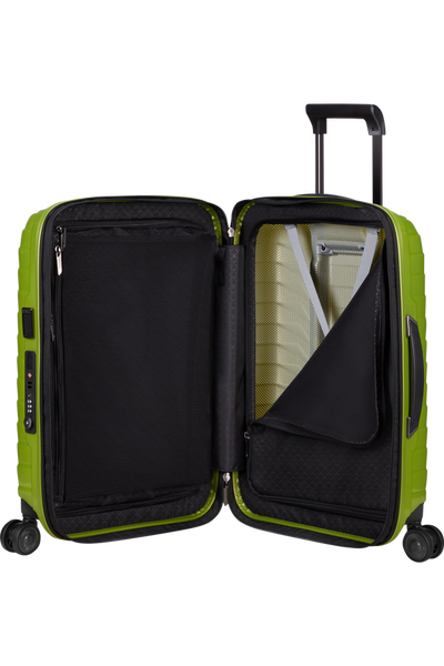 Valigia Piccola Samsonite Proxis Espandibile a 4 Ruote Lime 55 cm