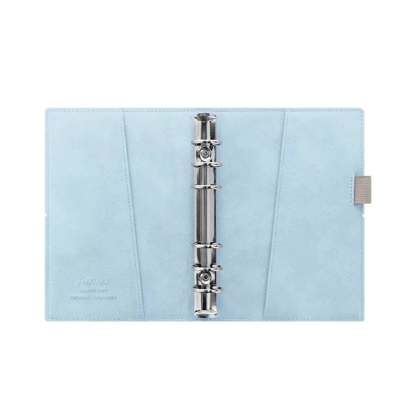 Organizer Filofax Non Datato Domino Soft Personal Azzurro