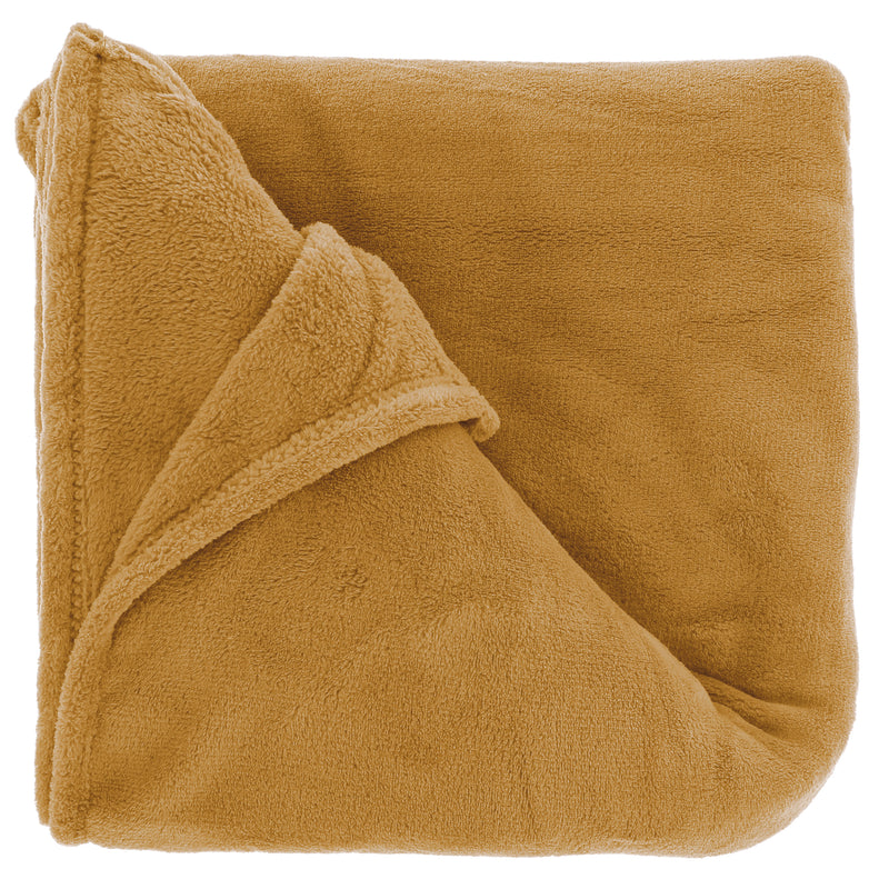 Coperta in Pile Claudi Latte 130 x 160 cm