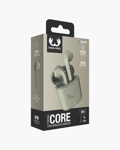 Auricolari True Wireless Fresh & Rebel Twins Core Dried Green