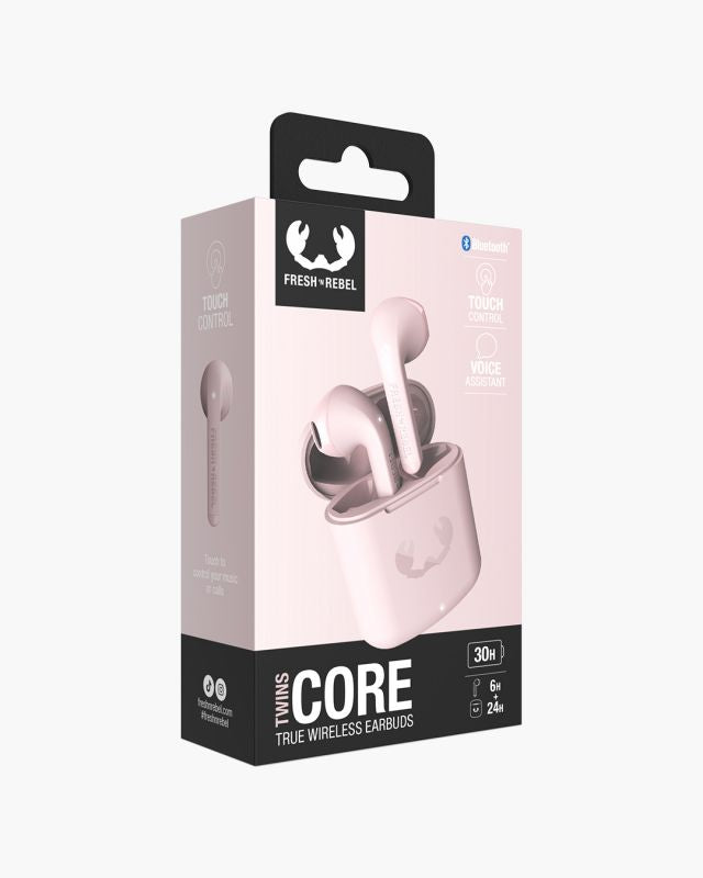 Auricolari True Wireless Fresh & Rebel Twins Core Smokey Pink