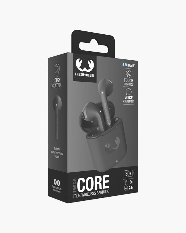 Auricolari True Wireless Fresh & Rebel Twins Core Storm Grey