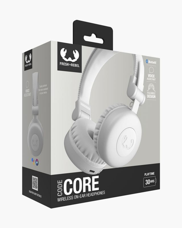 Cuffie Bluetooth Wireless Code Core Fresh & Rebel Ice Grey