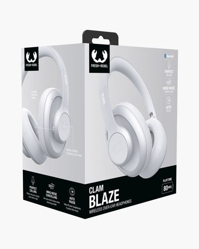 Cuffie Bluetooth Clam Blaze Fresh & Rebel Ice Grey