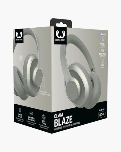 Cuffie Bluetooth Clam Blaze Fresh & Rebel Dried Green