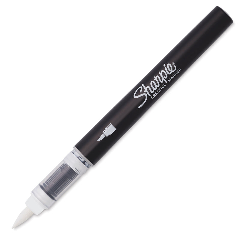 Pennarello Marcatore Sharpie Acrylic Creative a Punta Brush Bianco