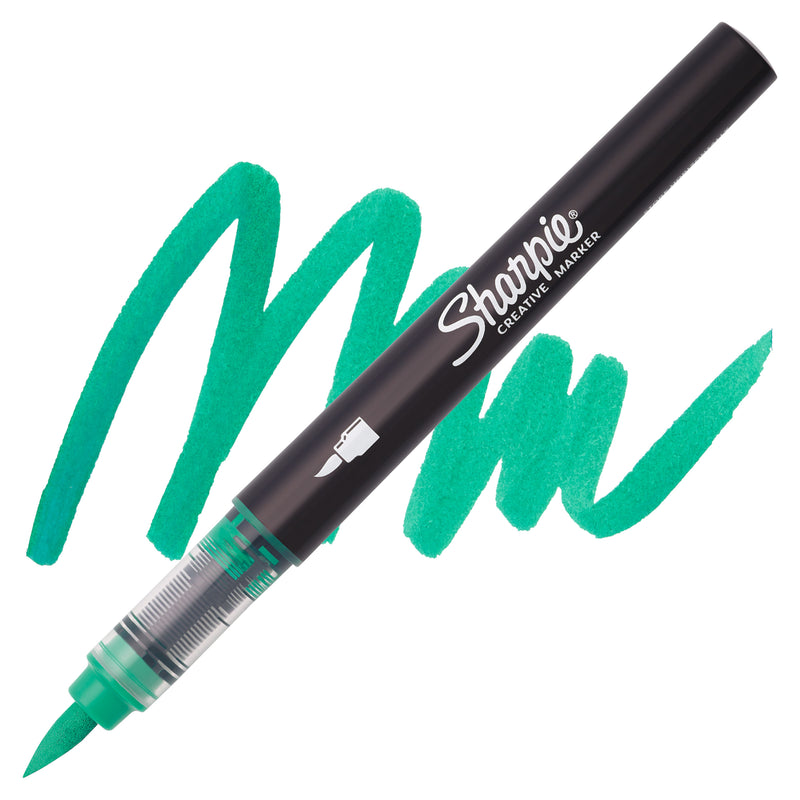 Pennarello Marcatore Sharpie Acrylic Creative a Punta Brush Verde